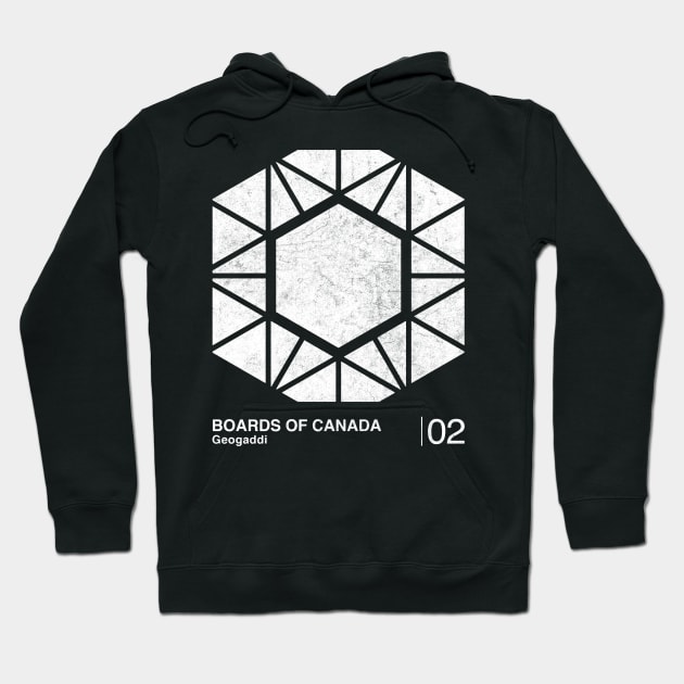 Geogaddi /  Minimal Style Graphic Artwork Design Hoodie by saudade